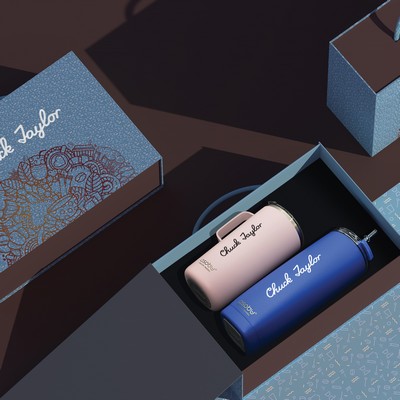 20 oz Asobu® Aqualina & Tower Gift Set