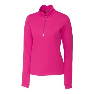 Cutter & Buck Traverse Stretch Quarter Zip Womens Pullover